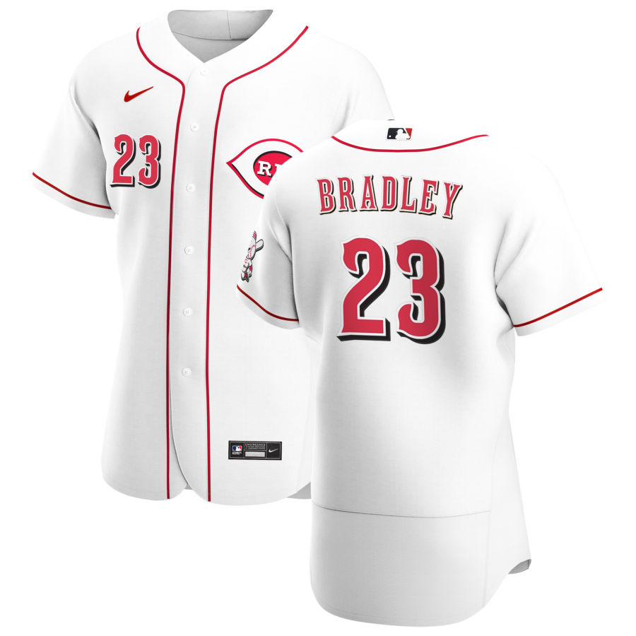 Cincinnati Reds #23 Archie Bradley Men Nike White Home 2020 Authentic Player MLB Jersey->cincinnati reds->MLB Jersey